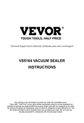 VEVOR VS5164 Handbuch