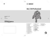 Bosch GLL 3-50 Professional Originalbetriebsanleitung