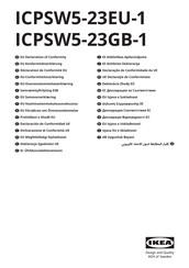 Ikea ICPSW5-23EU-1 Bedienungsanleitung Und Konformitätserklärung
