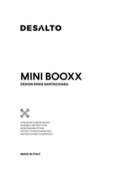 Desalto MINI BOOXX Montageanleitung