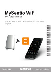Sentiotec MySentio WiFi Montage- Und Gebrauchsanweisungen