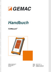 gemac CANtouch Handbuch