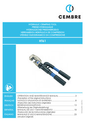 Cembre HT61 Bedienungsanleitung
