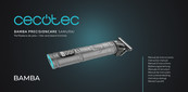 cecotec BAMBA PRECISIONCARE SAMURAI Bedienungsanleitung
