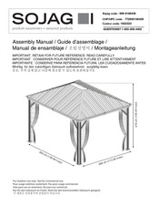 Sojag 999-9166439 Montageanleitung