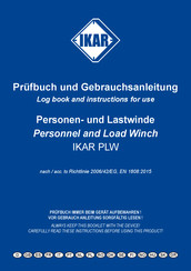 IKAR PLW Prüfbuch Und Gebrauchsanleitung