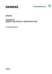 Siemens SIMATIC IPC477C Kompaktbetriebsanleitung