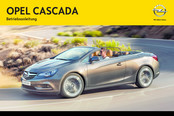Opel CASCADA 2014 Betriebsanleitung