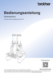 Brother 882-T52 Bedienungsanleitung