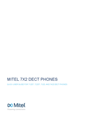 Mitel OpenPhone 27 Kurzanleitung
