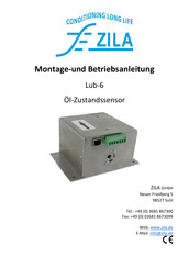 ZILA Lub-6 Montage- Und Betriebsanleitung