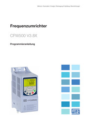 WEG CFW500 V3.8X Programmieranleitung