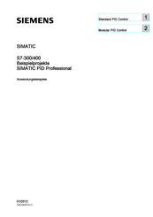 Siemens SIMATIC PID Professional Anwendungsbeispiele