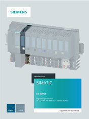 Siemens DI 8x24VDC BA Gerätehandbuch