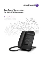 Alcatel-Lucent OpenTouch 8002 Benutzerhandbuch