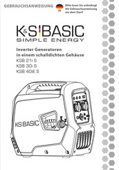 K&S BASIC KSB 30i S Gebrauchsanweisung