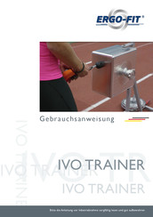 Ergo-fit IVO TRAINER Gebrauchsanweisung