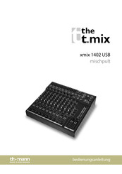 thomann the t.mix xmix 1402 USB Bedienungsanleitung
