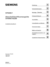 Siemens 7ME3951 Installationshandbuch