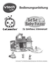 VTech baby Tut Tut Baby Flitzer CoComelon JJs Spielhaus Schienenset Bedienungsanleitung