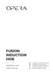 Opera FUSION IFU058A0 Installations- Und Benutzerhandbuch