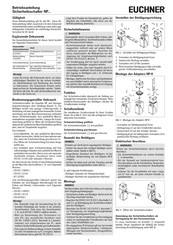 EUCHNER NP1-618AB-M Betriebsanleitung