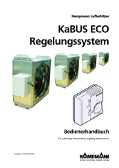 Kampmann KaBUS ECO Bedienerhandbuch