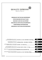 Quality Espresso Lever Bedienungsanleitung