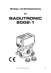 Yumpu BADUTRONIC 2002-1 Montage- Und Betriebsanleitung