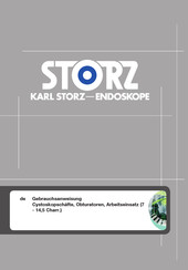 Karl Storz 27029CN Gebrauchsanweisung
