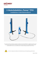 Kromer Passau TP03 Installations- Und Betriebshandbuch