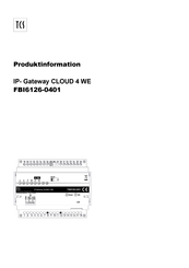 TCS IP-Gateway CLOUD 4 WE Produktinformation
