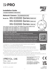 i-PRO WV-S32302-F2L Installationshandbuch