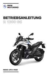 BMW Motorrad R 1300 GS 2023 Betriebsanleitung