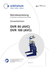 Orbitalum DVR 100 AVR Betriebsanleitung