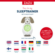 ZAZU Davy the dog SLEEPTRAINER Bedienungsanleitung