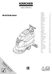 Kärcher BD 50/50 Bp Classic Bedienungsanleitung