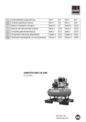 Schneider Airsystems H 112 017 Originalbetriebsanleitung