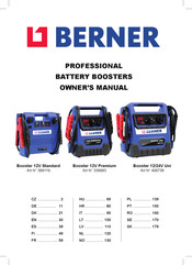 Berner Booster 12V Premium Bedienungsanleitung