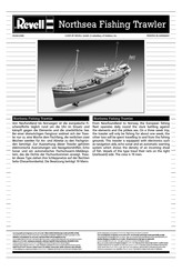 REVELL Northsea Fishing Trawler Bedienungsanleitung