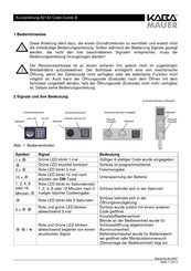 Kaba Mauer 82132 Code-Combi B Kurzanleitung