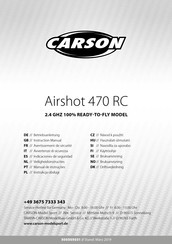 Carson Airshot 470 RC Betriebsanleitung