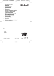 EINHELL 44.662.12 Originalbetriebsanleitung