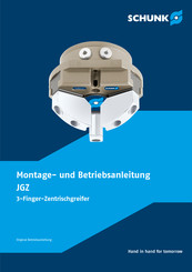 SCHUNK JGZ Montage- Und Betriebsanleitung
