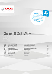 Bosch 8 OptiMUM Serie Gebrauchsanleitung
