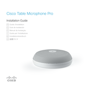 Cisco Table Microphone Pro Installationshandbuch