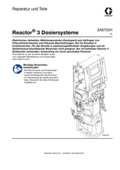 Graco Reactor 3 Reparatur Und Teile