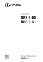 Gestra NRS 2-50 Originalbetriebsanleitung