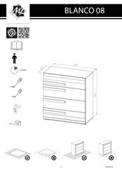 ML MEBLE BLANCO 08 Bedienungsanleitung