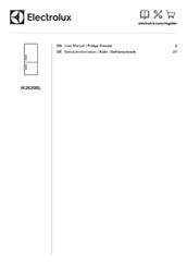 Electrolux IK2620BL Benutzerinformation